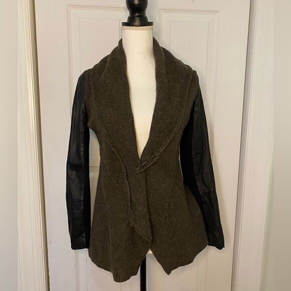 Y2K Rich Chocolate Jacket by Eileen Fisher - Picture 1 of 7